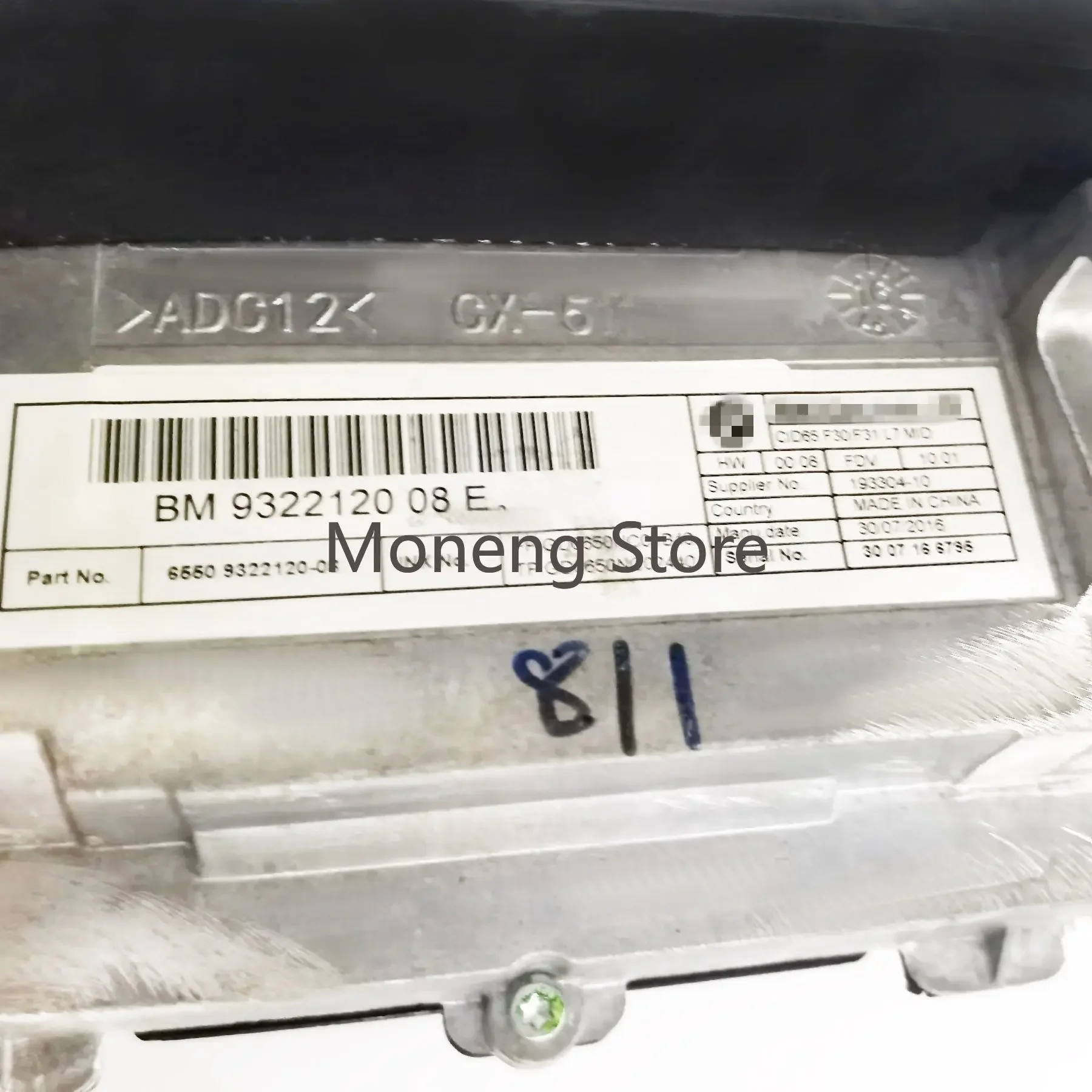 CID65 F30 F31 L7 MID for BMW 3 Series LCD Display Screen in Stock Fast Delivery