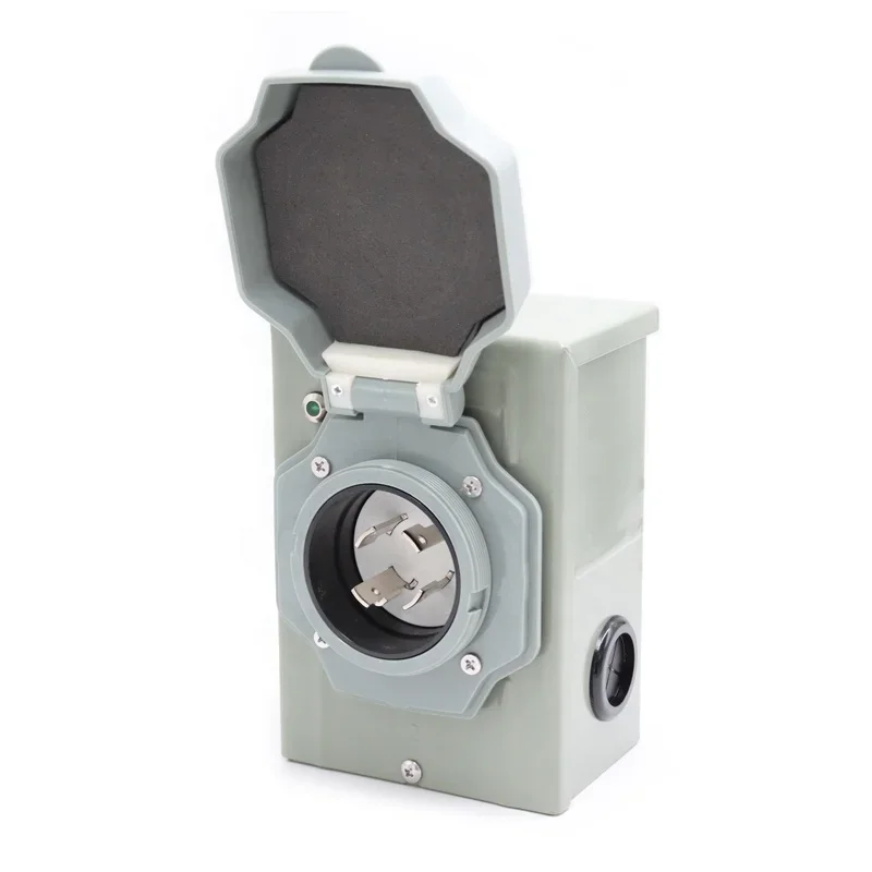 

Розетка NEMA L14-30P, 30 А, розетка для автофургона, розетка для панели, 30 А, розетка для автофургона/EV IP66, розетка
