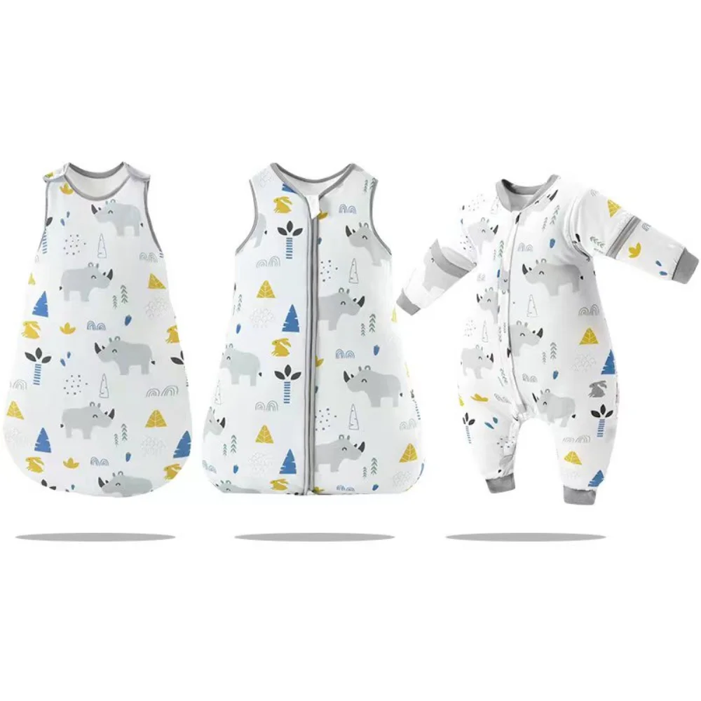 Weighted Sleep Sack Baby Tog 3.5 Split Legs Children Sleeping Bags Thicken Warm Winter Kids Onesie Pajama Cold Weather Clothes