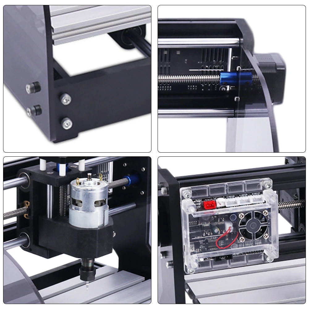 Máquina de gravação cnc 3018 pro max, gravadora laser, 3 eixos, fresadora grbl, roteador de madeira, pcb, pvc, mini