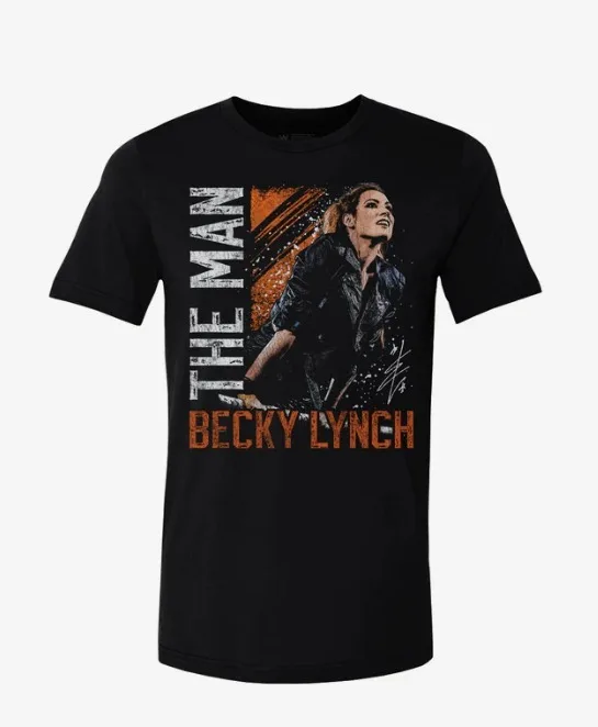 Becky Lynch Merch Tee Unisex T-shirt Men Short Sleeve Tee Tops Clothes Causal Female Y2K Tops