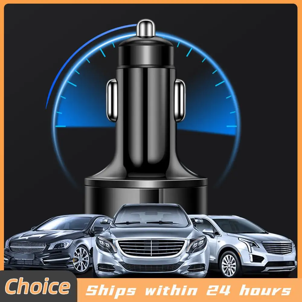 100W 6 Ports USB C Car Phone Charger Adapter 4 USB 2 PD Cigarette Lighter Adapters for Cell Phones Tablets & Other USB Devices