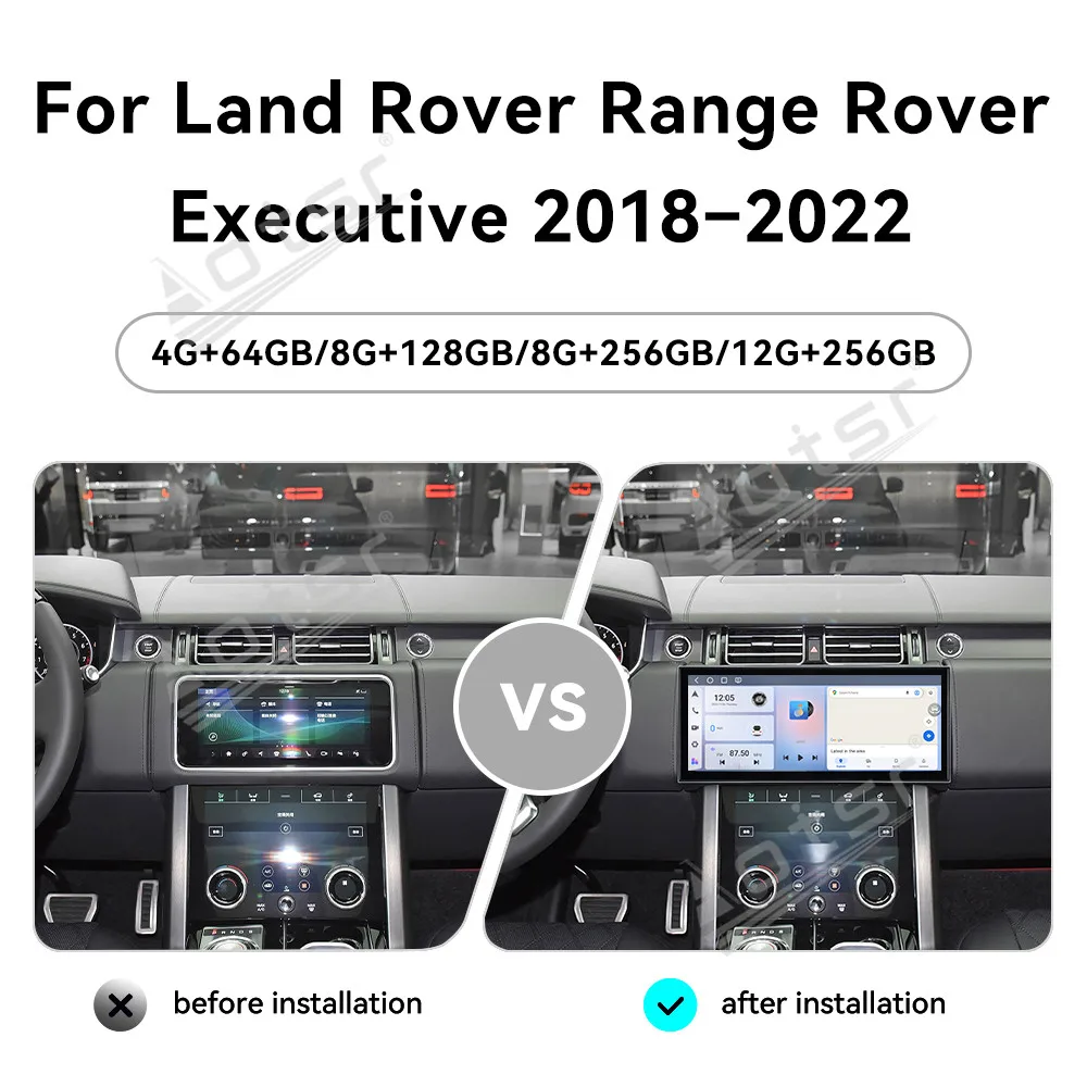 Android 15 Car Radio For Land Rover Range Rover Executive 2018-2022 Car Multimedia Video Player GPS Navigation Carplay Unit DSP
