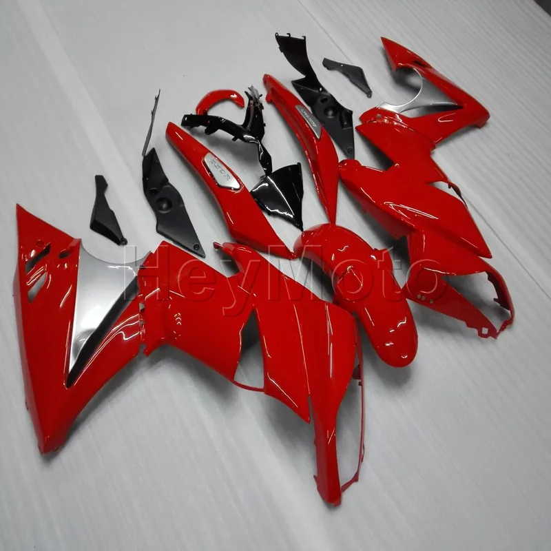 Motorcycle Fairings for ER6F650R 2009 2010 2011 red ER6F 09 10 11  ABS Plastic Bodywork