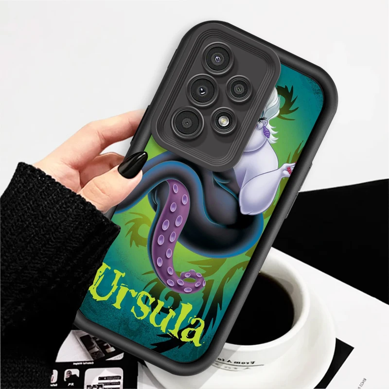 Maleficent Usula Disney For Samsung A73 A71 A54 A53 A52 A51 A33 A32 A21S A14 A13 A12 A03 A04 A05 5G Eye Ladder Cover Phone Case