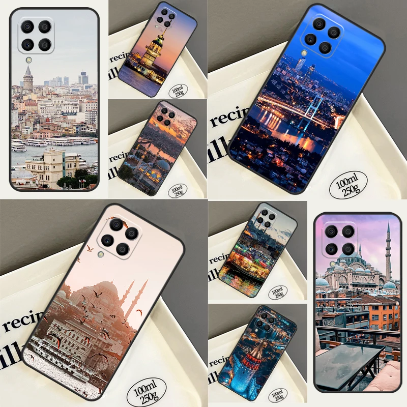 Turkey Istanbul Sceneary Building Case For Samsung Galaxy M12 M22 M32 M52 M13 M23 M33 M53 M20 M11 M21 M31 M51 M14 M54 Cover