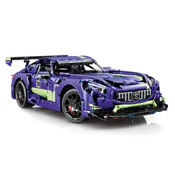 Racing Car 1:10 MOC 701028 Vehicle Model Building Blocks Bricks Assembled High Tech Toy Set Gift for Children Boys