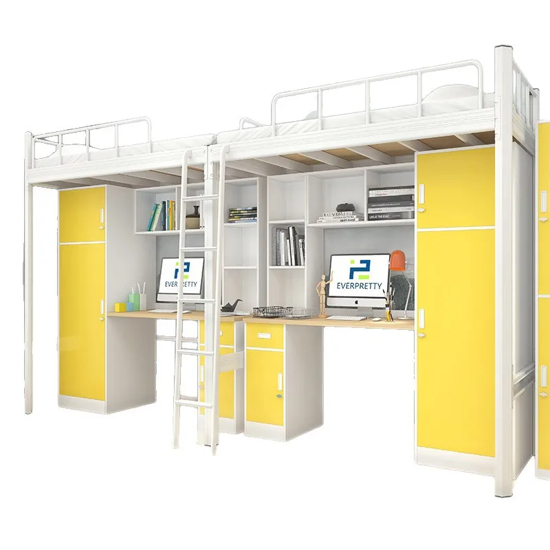 

International, school, personalized dormitory beds, multi-function packages, furniture books, tables and chairs
