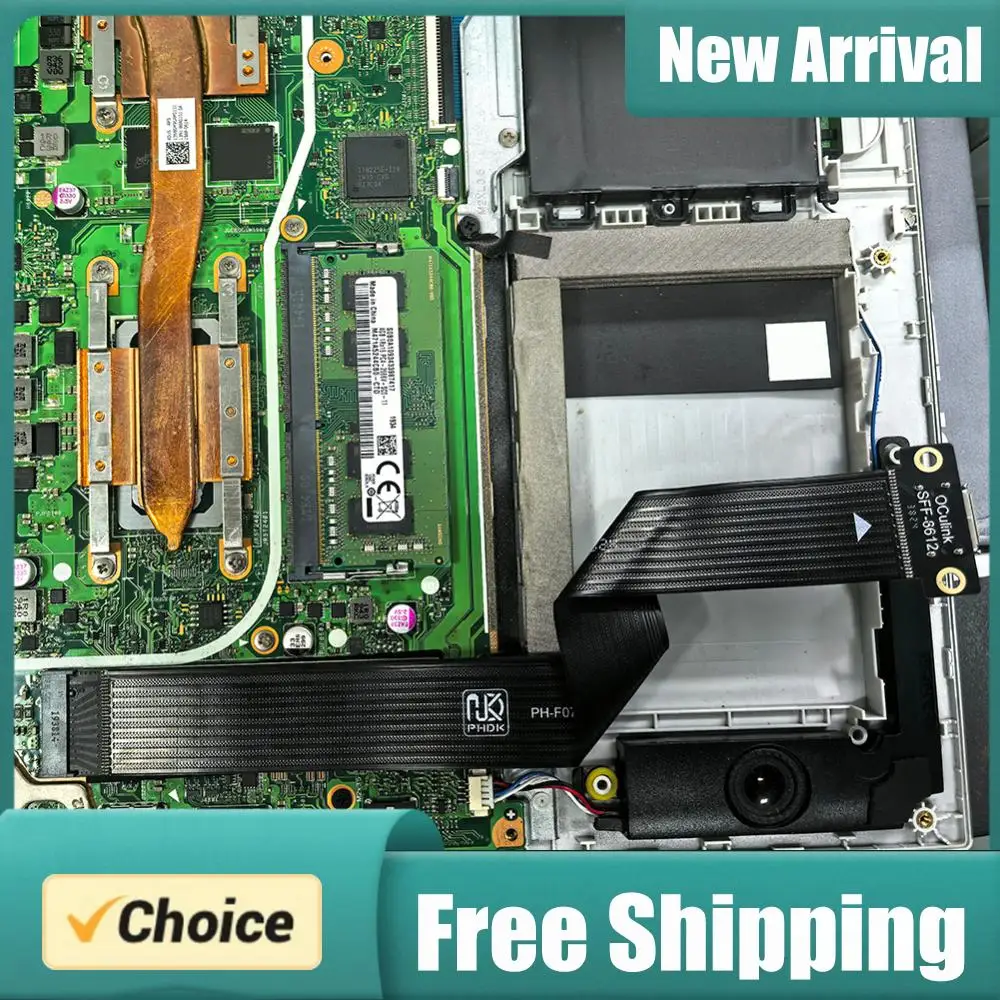 

M.2 NVMe PCIE 4.0 To Oculink SFF-8611 SFF-8612 Adapter Cable Extension Cable for Stable Transmission in Gaming PC