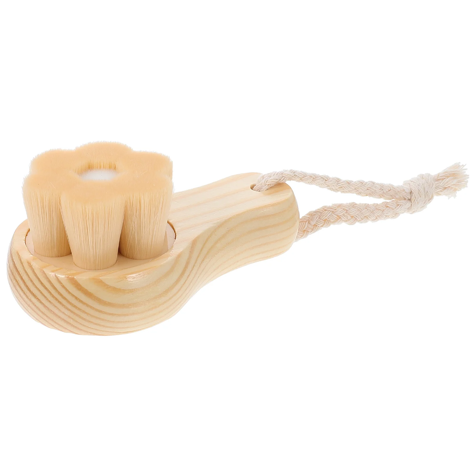 Gezichtsreinigingsborstel Zachte haren Diepe reiniging Exfoliërende tool voor gevoelige huid Vrouwen Reizen Soepele gezichtswas scrubber