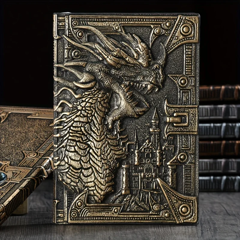 retro-notebook-with-a-3d-embossed-dragon-design-faux-leather-evil-dragon-notebook-office-accessories-home-decoration-gift