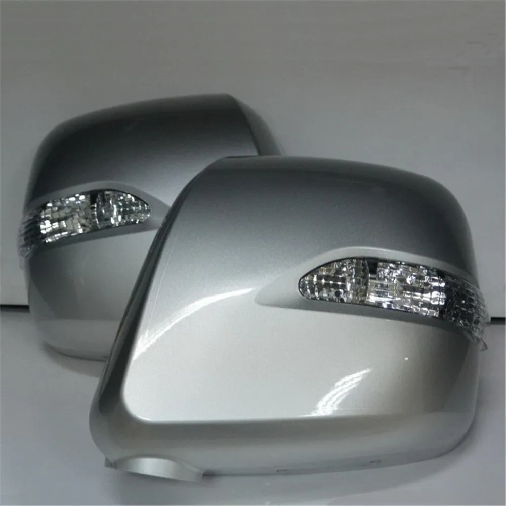 

LED Rear-view Mirror Lights With Cover, LED Yellow Turn Signal Lights + White Foot Lamp compatible with Nissan NV200 2012-2018