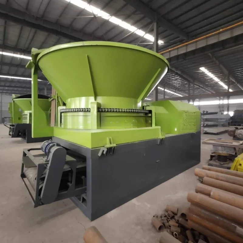 Large Rotating Disc Tree Root Crusher, Diesel Powered Book Stump And Trunk Crushing Biomass Pellet Equipment