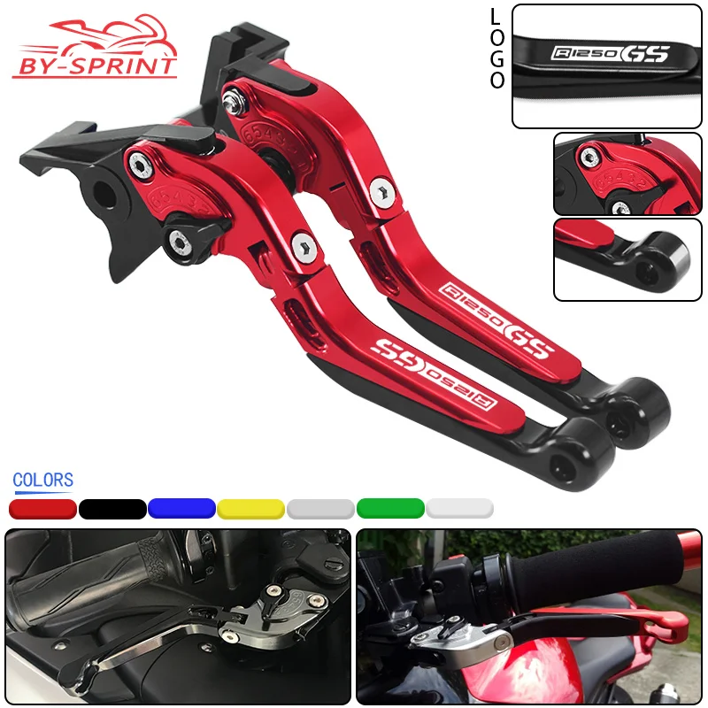 

R1250GS Motorcycle CNC Adjustable Extendable Foldable Brake Clutch Levers For BMW R1250 GS HP ADV R 1250GS r1250gs 2019-2023