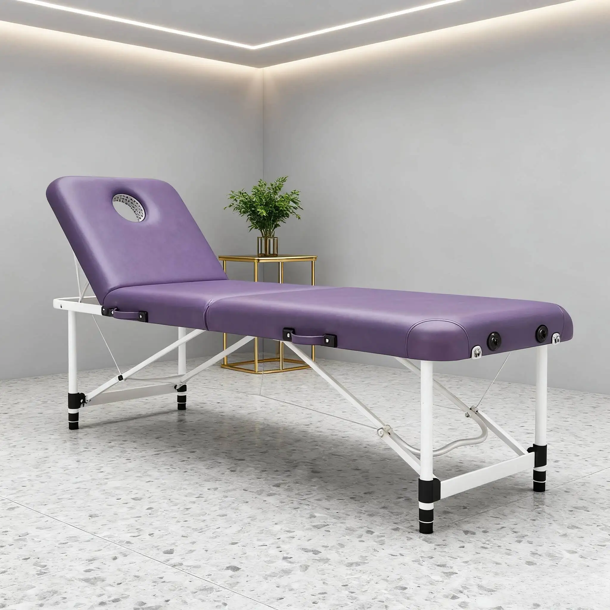 Beds Beauty Chiropractic Bed Massages Folding Massage Chair Thai Lit Pliant Physiotherapy Tattoo Portable Table Salon
