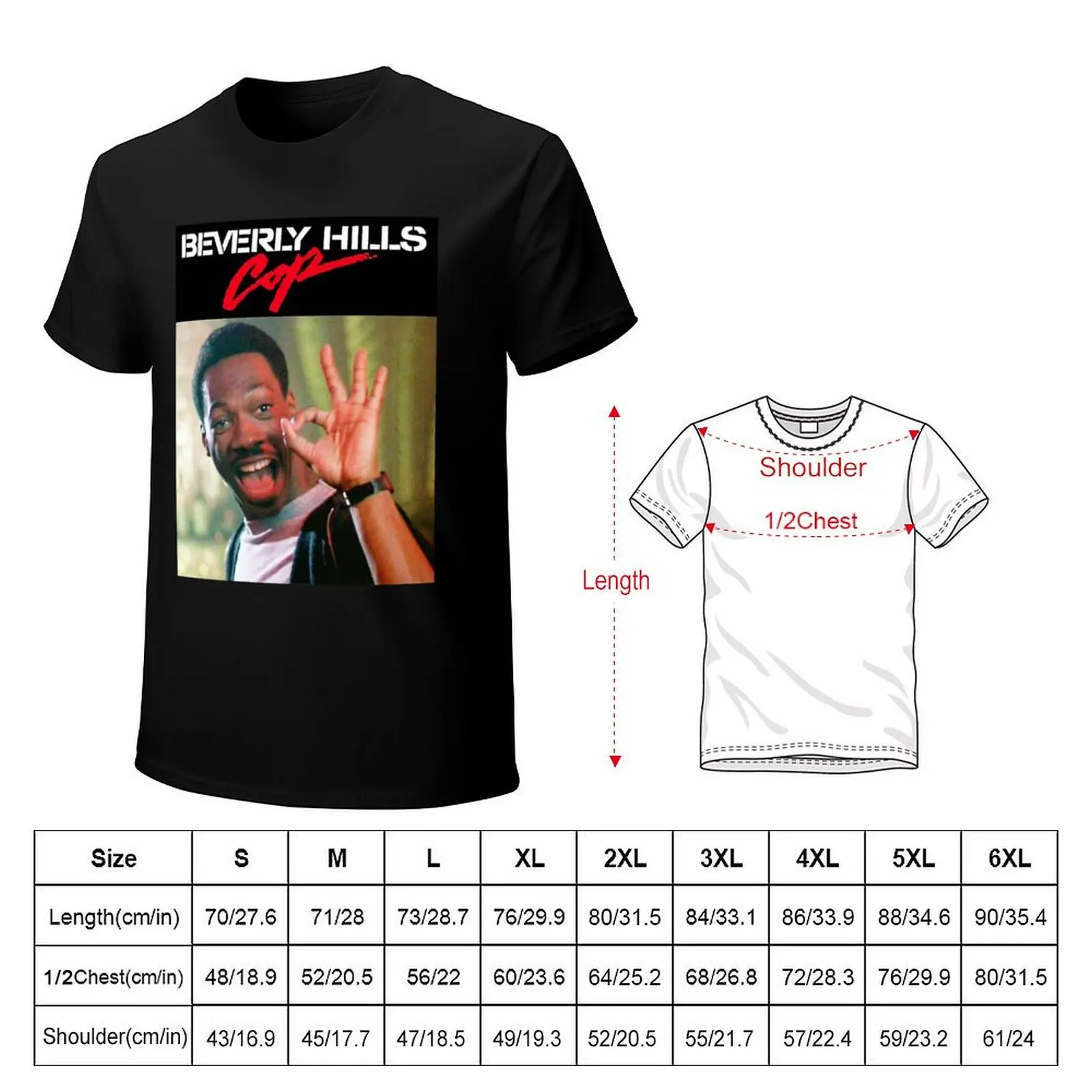 Beverlys Tee Hills-Cops T-Shirt Comfortable Workout Short Sleeve Shirt