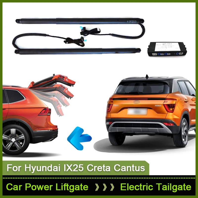 For Hyundai IX25 Creta Cantus SU2 2019~2024 Car Electric Tailgate Lift System Auto Tail Gate Opener Automatic Lifting Rear Door