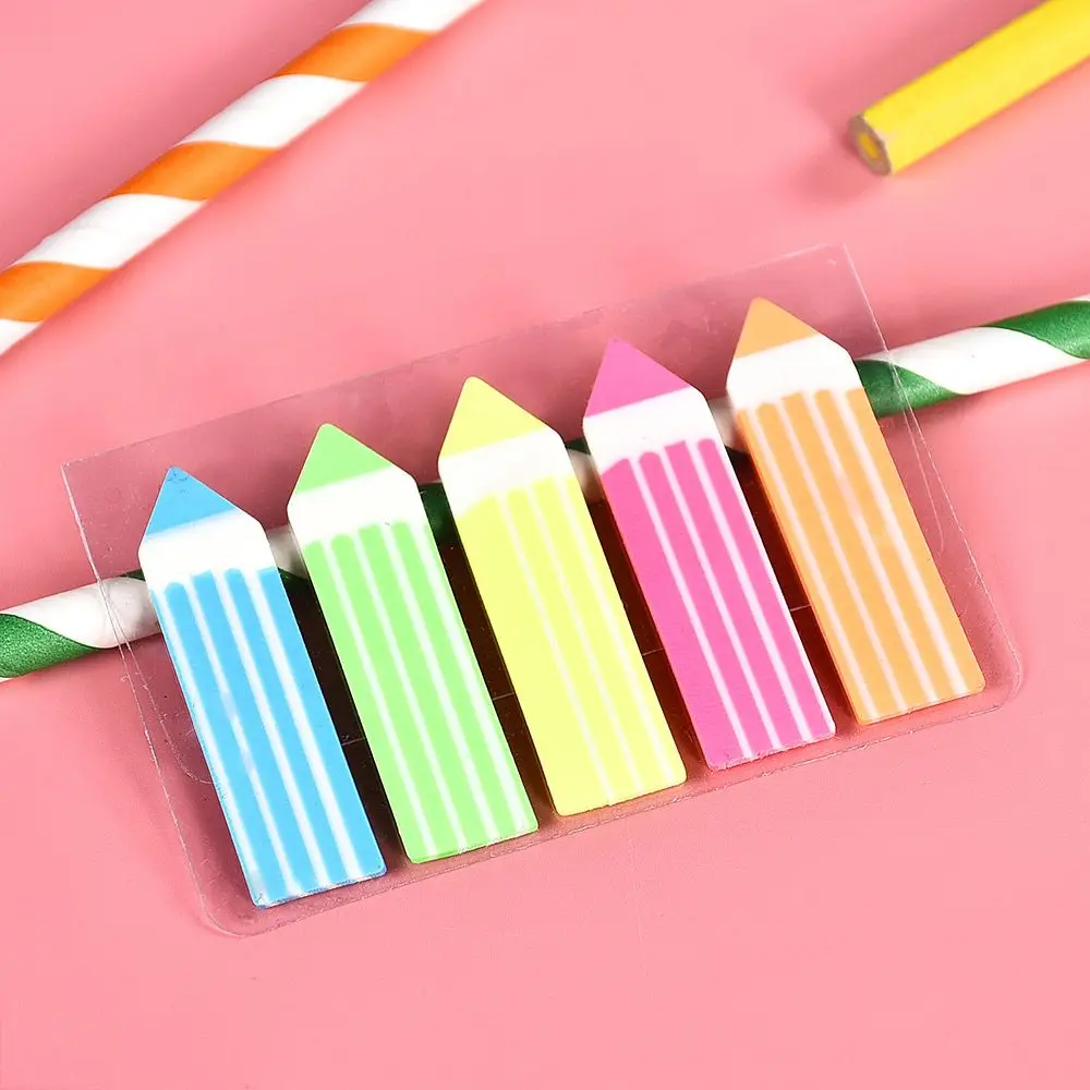 Office School Supplies Memo Pad Sticky Notes Planner Stickers Paper Sticker Bookmarks Fluorescent Notes