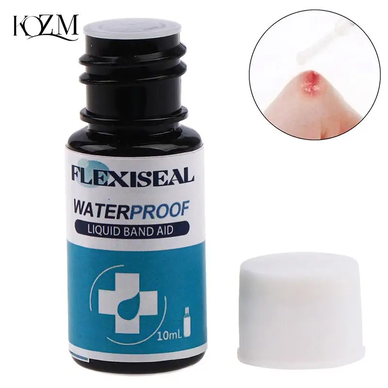 10ml Liquid Dressing Transparent Waterproof Bandage Disinfecting Wound Hemostatic Adhesive Wound Healing Gel Liquid Band-aid