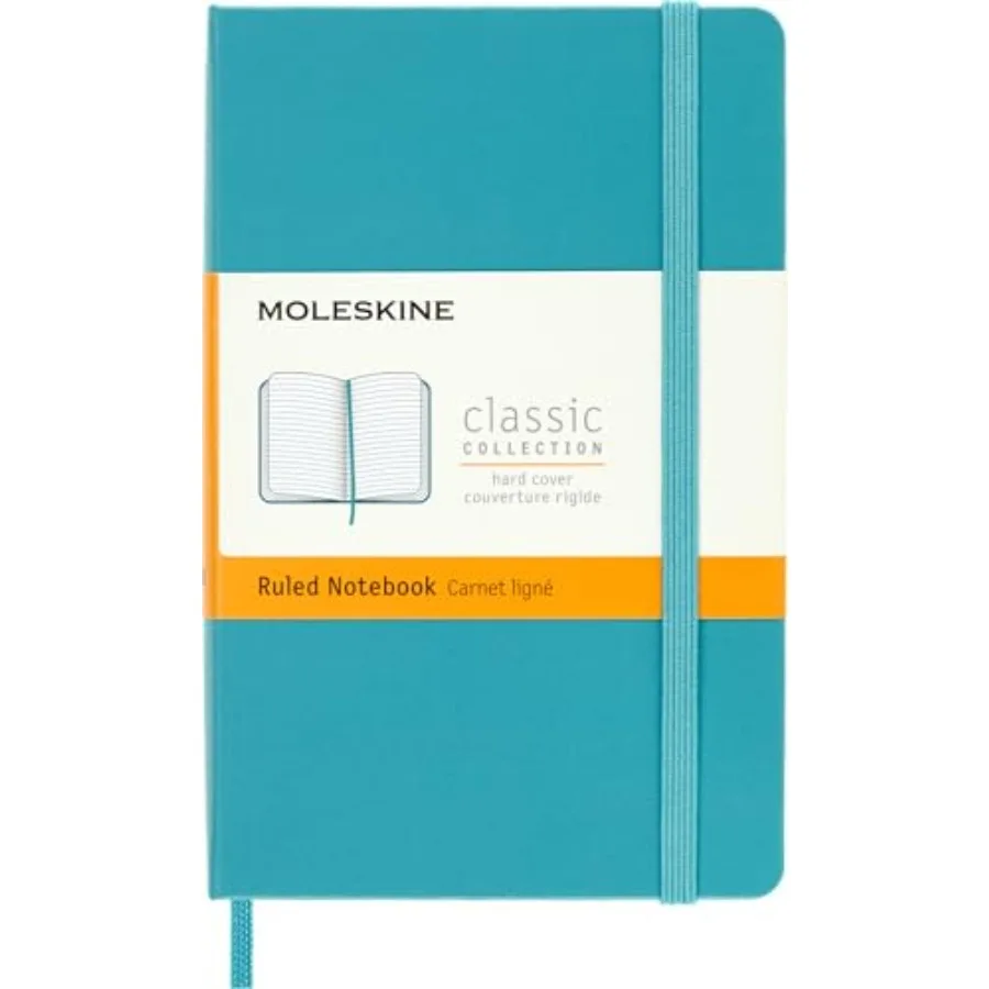 

Classic Notebook, Pocket, Ruled, Blue Reef, Hard Cover 3.5 x 5.5