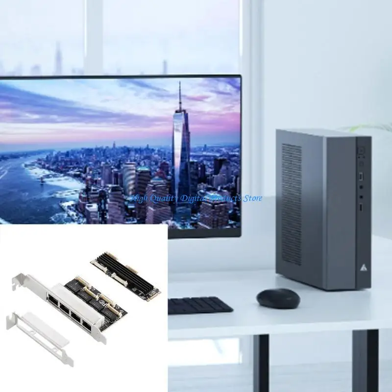 

Гибкое сетевое решение U2JE M.2 до четырех RJ45 Ethernet Card IOM2F8111H-4GLAN