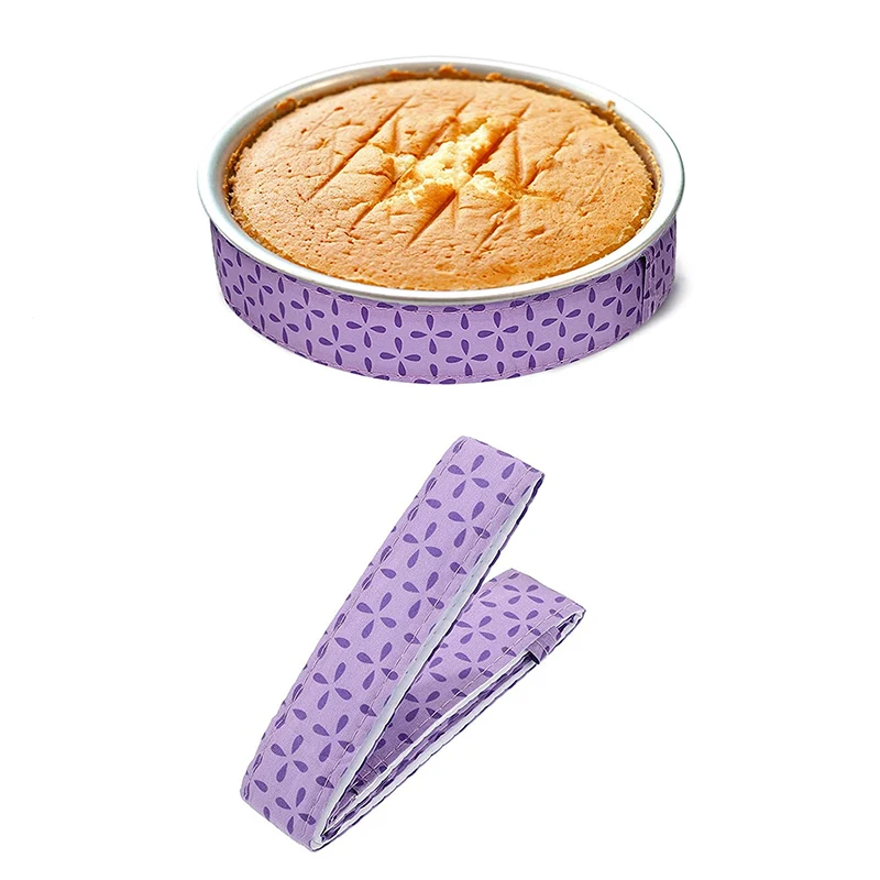 Lmetjma backen sogar Streifen Kuchen form Dämpfung streifen super saugfähige dicke Baumwoll kuchenst reifen Backblech Schutzst reifen jt130