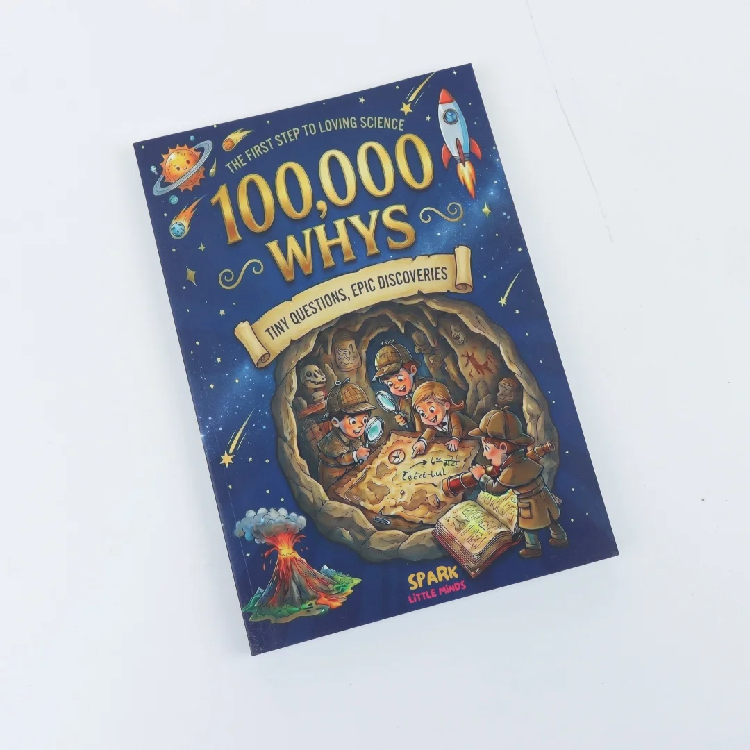 100,000 Whys Kids Science Popularization Book, Illustrated  Educational Discovery Picture Book