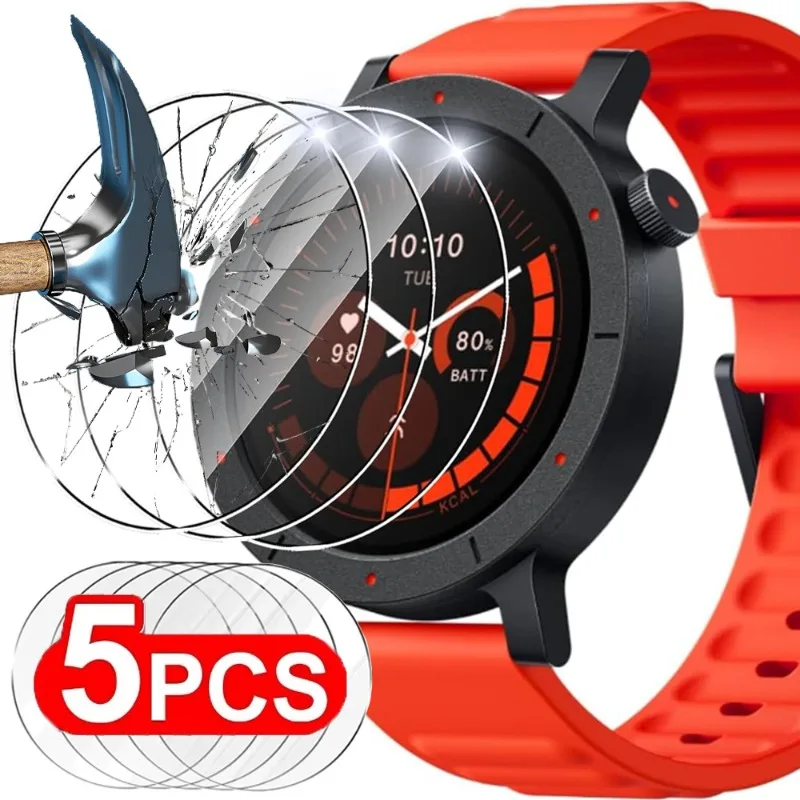 

1-5 шт. закаленное стекло для Nothing CMF Watch 3 Pro, защита от царапин и отпечатков пальцев, защитные пленки для смарт-часов CMF Watch 3Pro