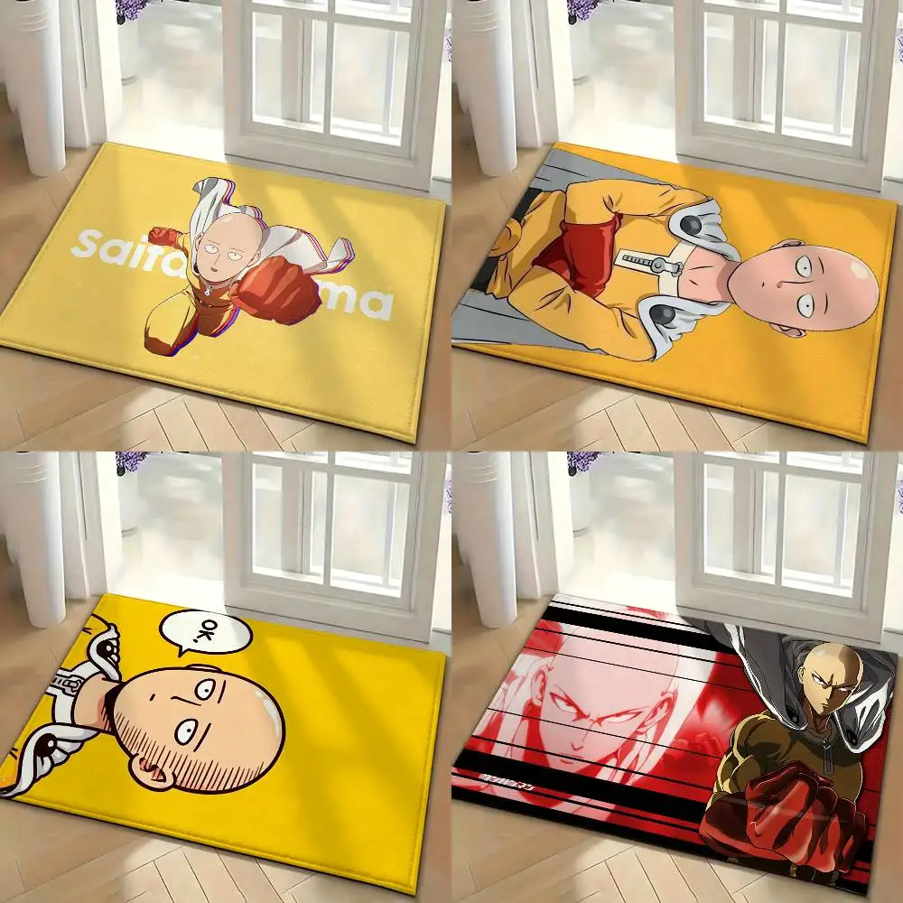 One P-Punch S-Saitama M-Man Bedroom Decor Carpet  for Living Room Thick Plush Study Floor Mat Home Fluffy Soft Rug