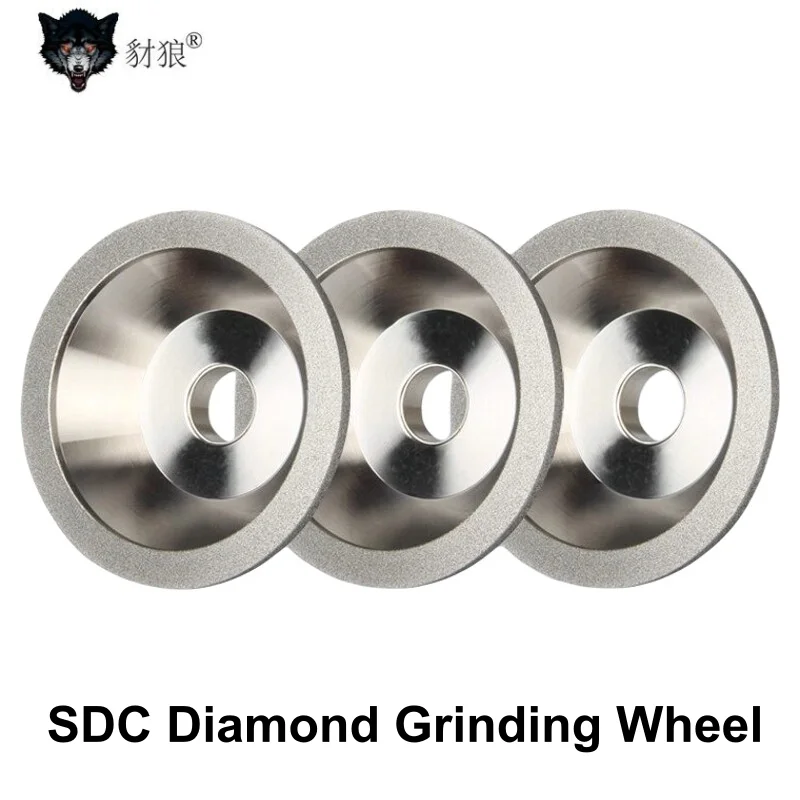 100mm-600mm 11C9 SDC Diamond Grinding Wheel Cup Diamond Wheels DIsc Grinding Tool For Sharpener Grinder Milling Cutter