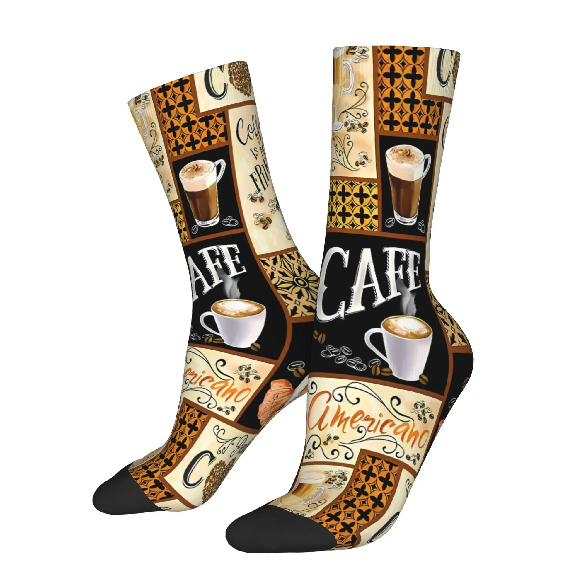 

For The Love Of Coffee Socks Male Mens Women Spring Stockings Hip Hop