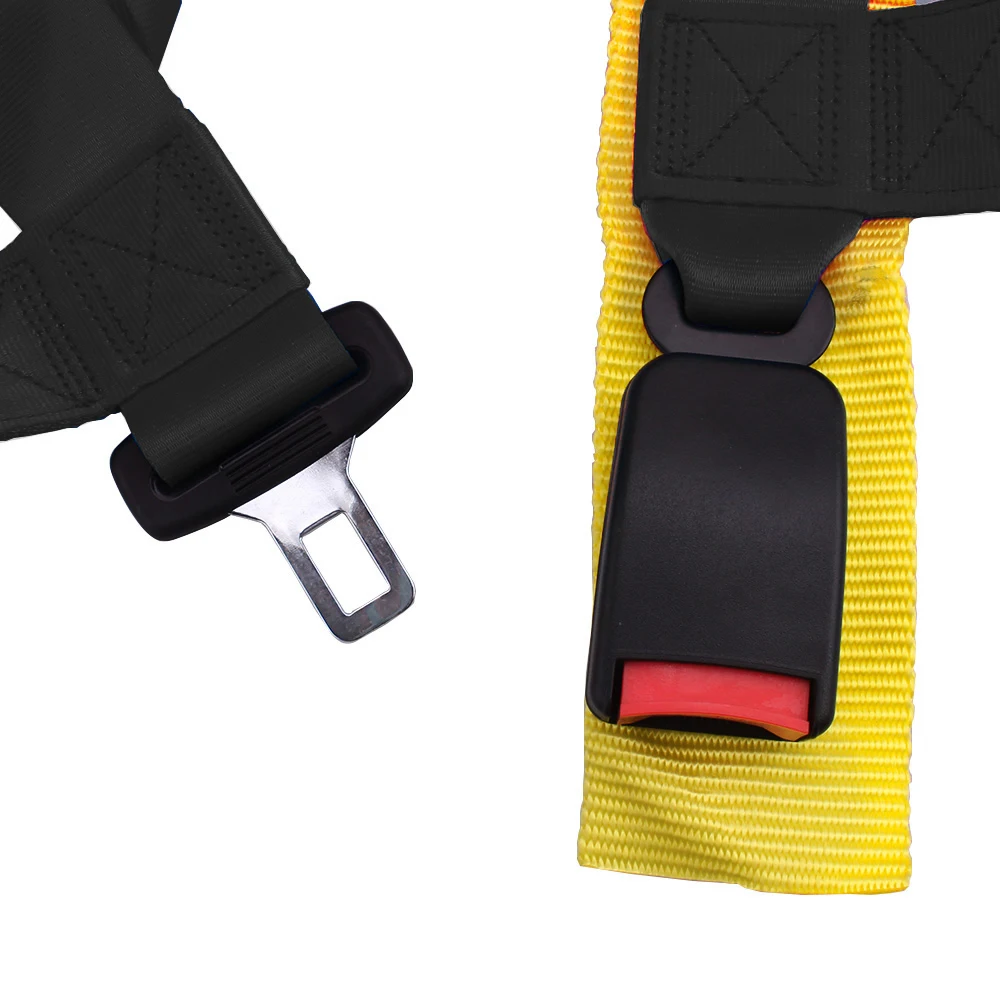 RASTP-2 inch Universal 4 Point Bolt Mounting Racing Seat Belt Safety Harness High Grade Strap Nylon Belts RS-BAG032-TP