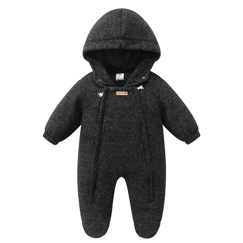 2025 Spring Autumn Winter Warm Clothing 3 6 9 12 24 Month Baby Kids Boys Girls Newborn Toddler Infant New Born Baby Footies