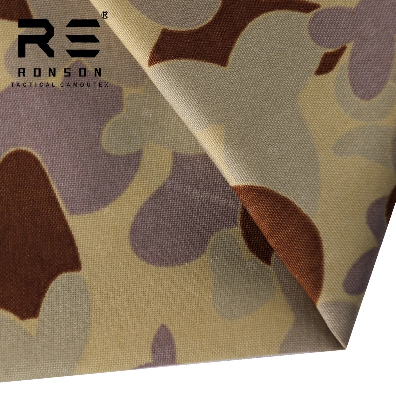 hot sale Ronson fabric 500D nylon/cptton/mesh fabric samples  tactical fabric use for bag vest in stock