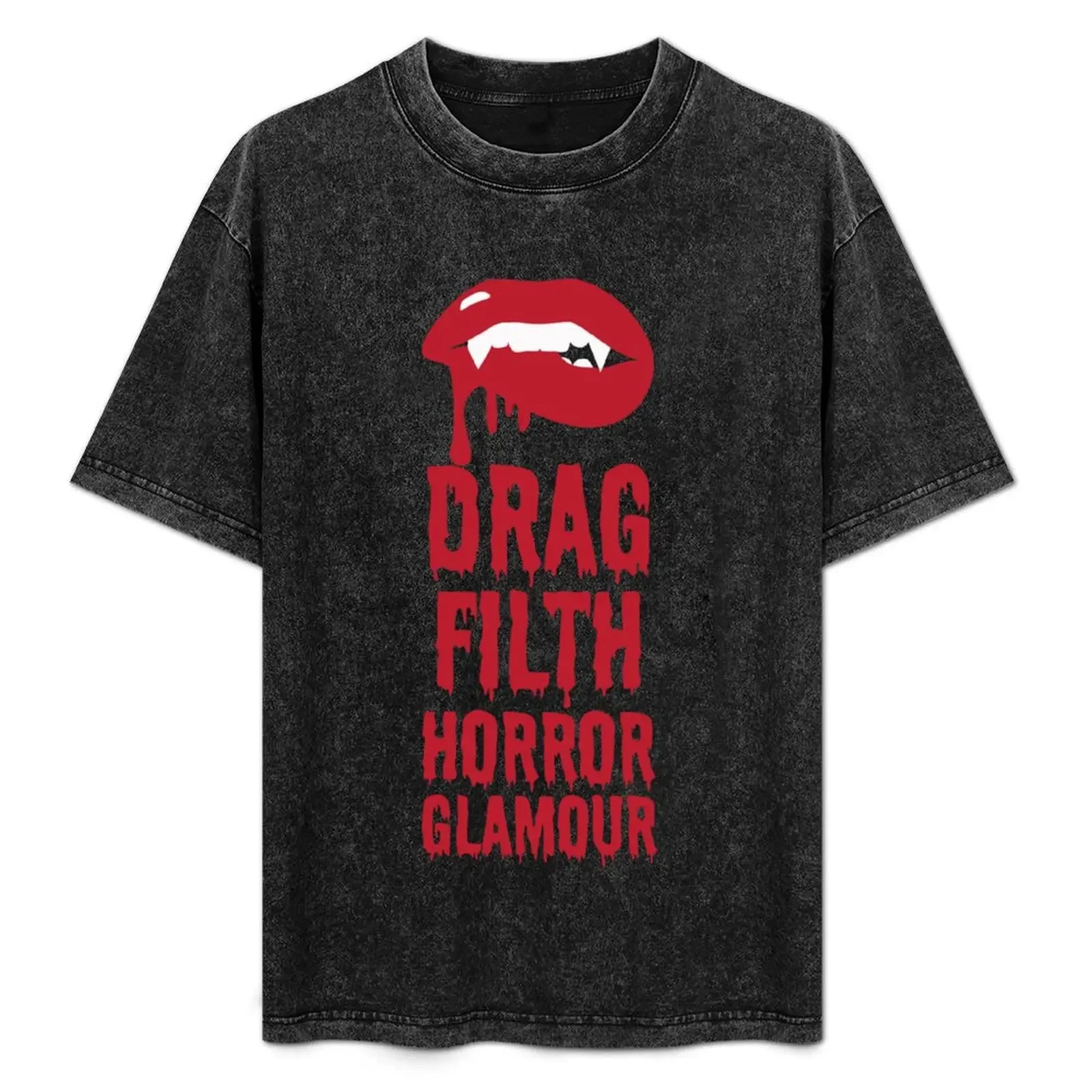 

Dragula logo Fangs T-Shirt Plus Size Quick Dry Sports Tee