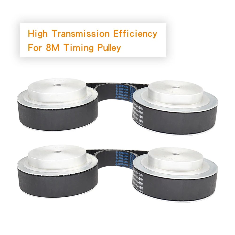 Imagem -04 - Correia Dentada S8m2832 2848 2880 2904 2992 3048 3200 3272 3280 3304 Dentes Passo mm Largura da Correia de Transmissão de Borracha 20 25 30 40 mm