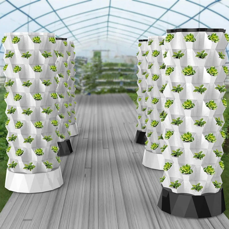 Top Sale Hydroponic Tower System Hydroponic Grow Tower Agriculture Vertical for Farm