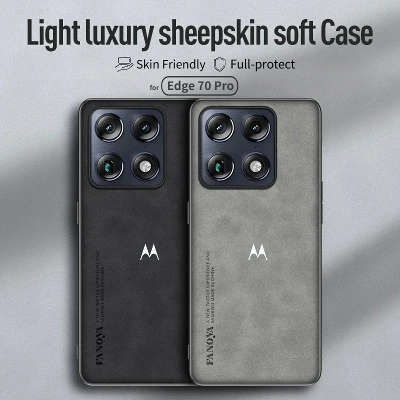 

Premium Sheepskin Leather Case for Motorola Signature Edge 70 Pro Ultra 60 Fusion 50 Neo G87 G77 G67 G57 G47 G37 G17 Power Cover