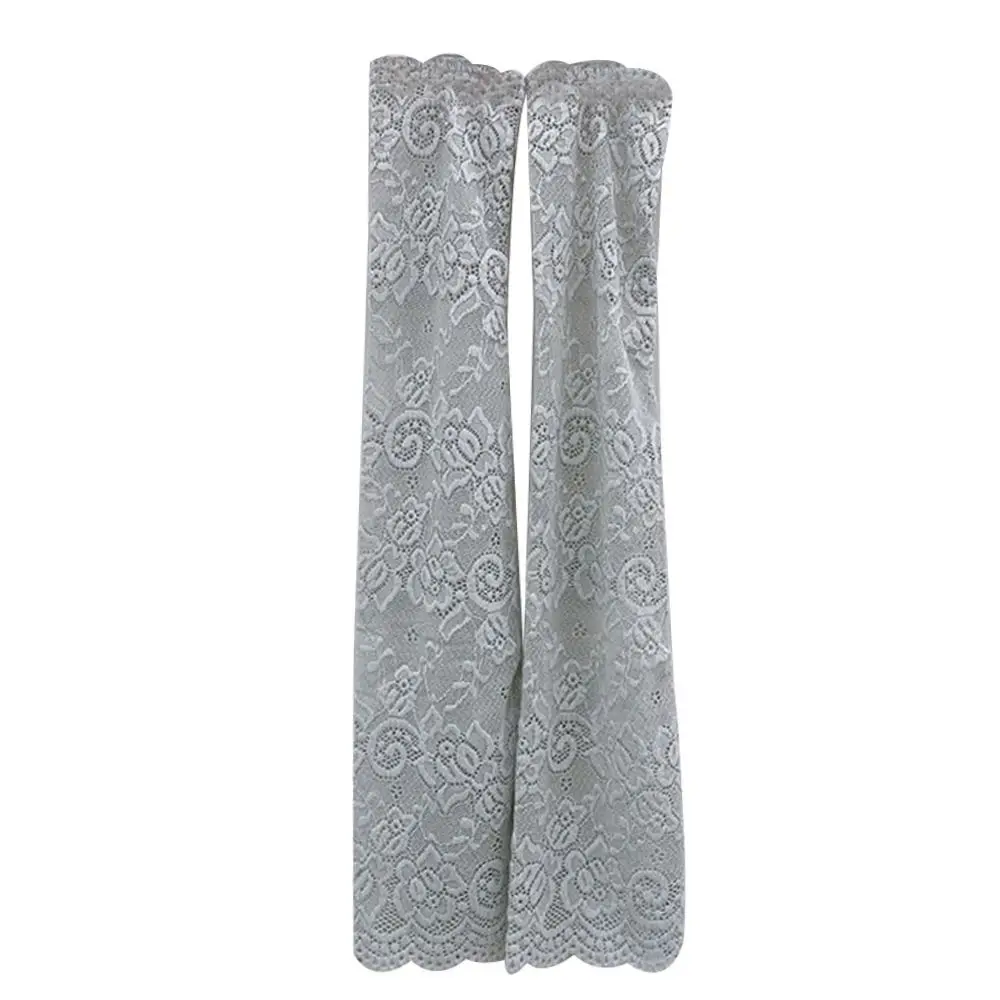 Mangas de brazo refrescantes para hombre y mujer, protección solar de encaje deportivo, cubierta para brazo para correr, fútbol, Golf, ciclismo, guantes para conducir, 1 par