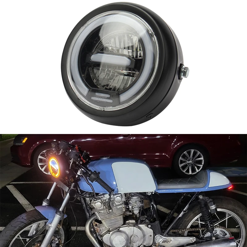 6 Inch Motorcycle Led Headlight Universal 6