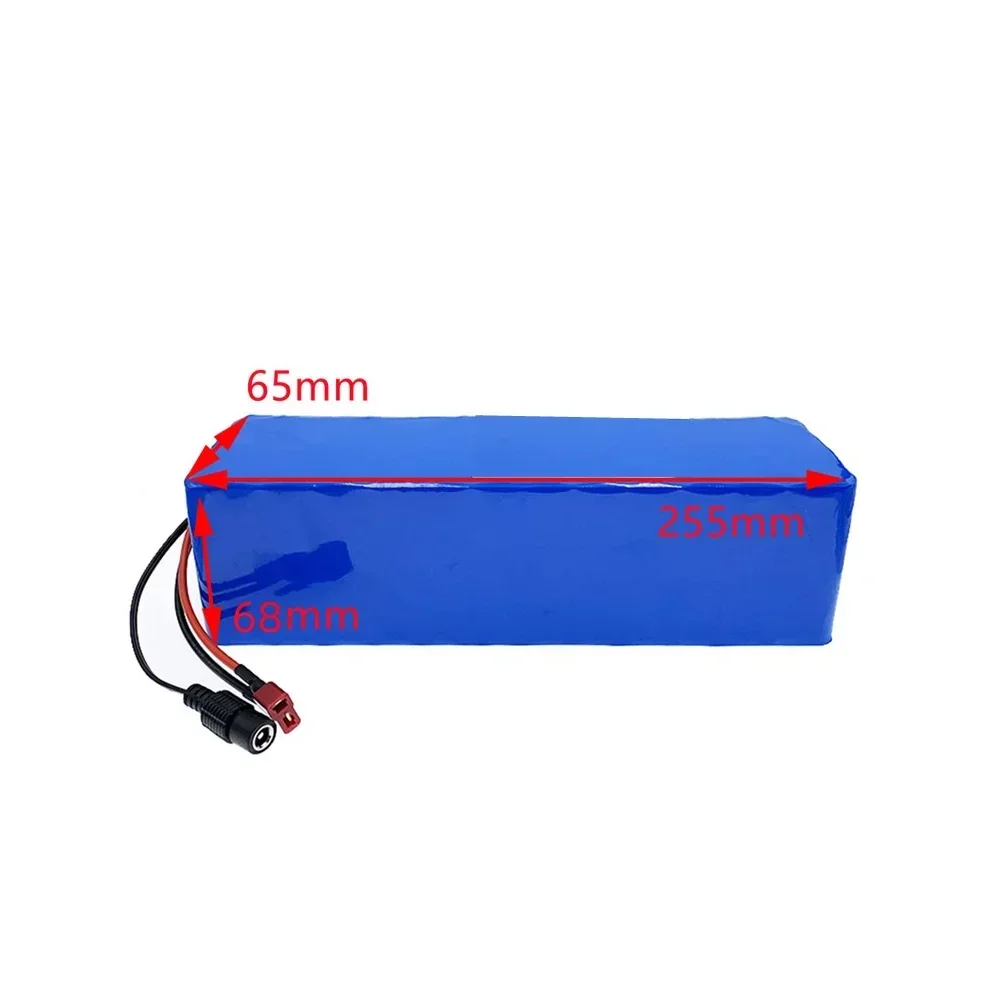 52V 14S3P 100Ah 100000mAh 18650 1000W Lithium Battery Pack Suitable for Balance Cars, Electric Scooters, Tricycles with Charger