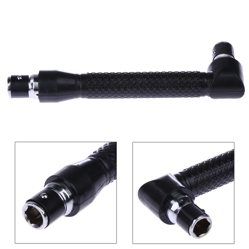 PORK-3X L-Shape Mini Double Head Socket Wrench Suitable For Routine Screwdriver Bits Utility Tool