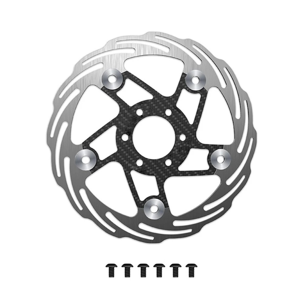 

Алюминиевый стопорный момент тормоза с черной отделкой, 6,2 Нм, материал из нержавеющей стали, стандартная установка с 6 отверстиями, обслуживание велосипеда