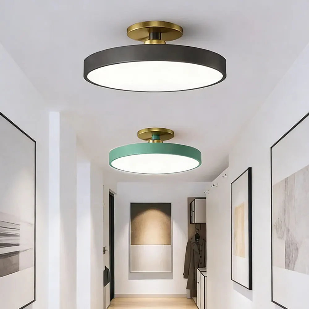 

Modern LED Ceiling Lamp Nordic LED Ceiling Chandelier for Living Dining Room Study Child Bedroom Aisle Indoor Lighting Fixture