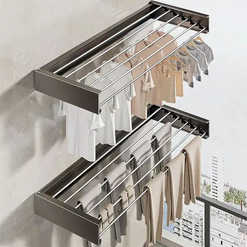 foldable-wall-mounted-towel-rack-bathroom-corner-drying-rack-home-use-laundry-clothes-drying-holder-non-drilling-adjustable-rod