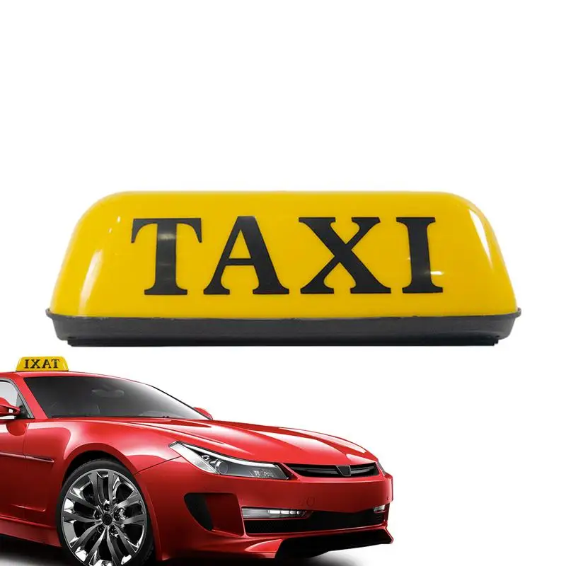 LED Taxi Board Light Taxi Roof Sign Waterproof Taxi Cab Sign Magnetic Taxi Light Lamp Universals Top Roof Taxi Sign Lamp