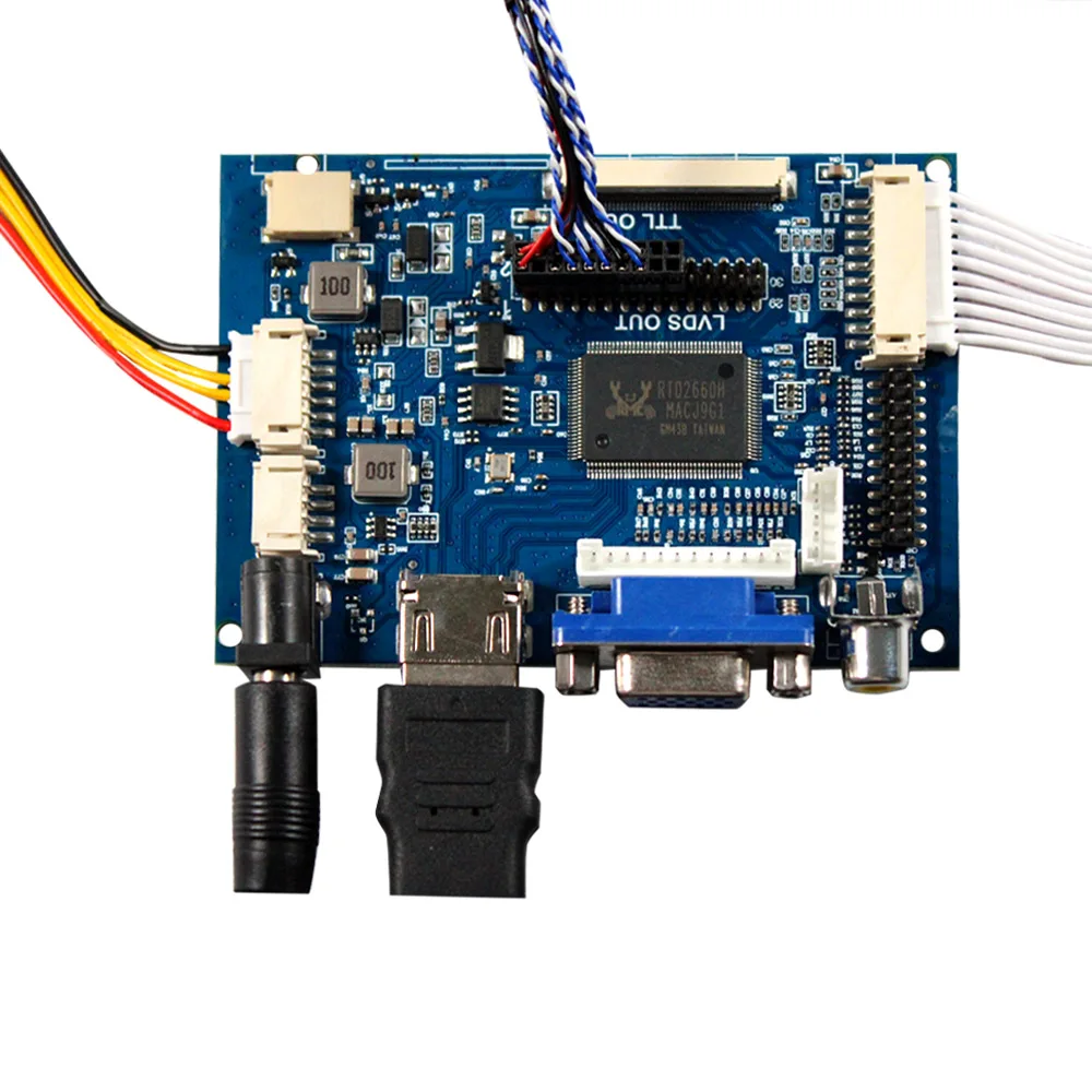 10.4 بوصة CLAA104XA02CW 1024x768 LVDs LCD تعمل باللمس نوع-C HD-MI USB مجلس 30pin LCD مجلس