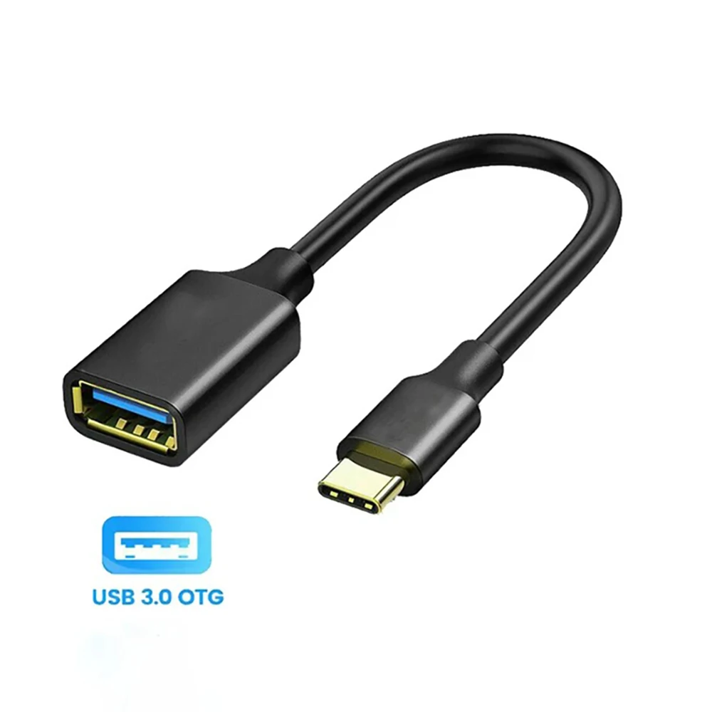 USB C to USB 3.0 OTG Cable Type-C Male to USB Female Converter Adapter Charging Data Cord For Mobile Phone Flash Drives Laptop