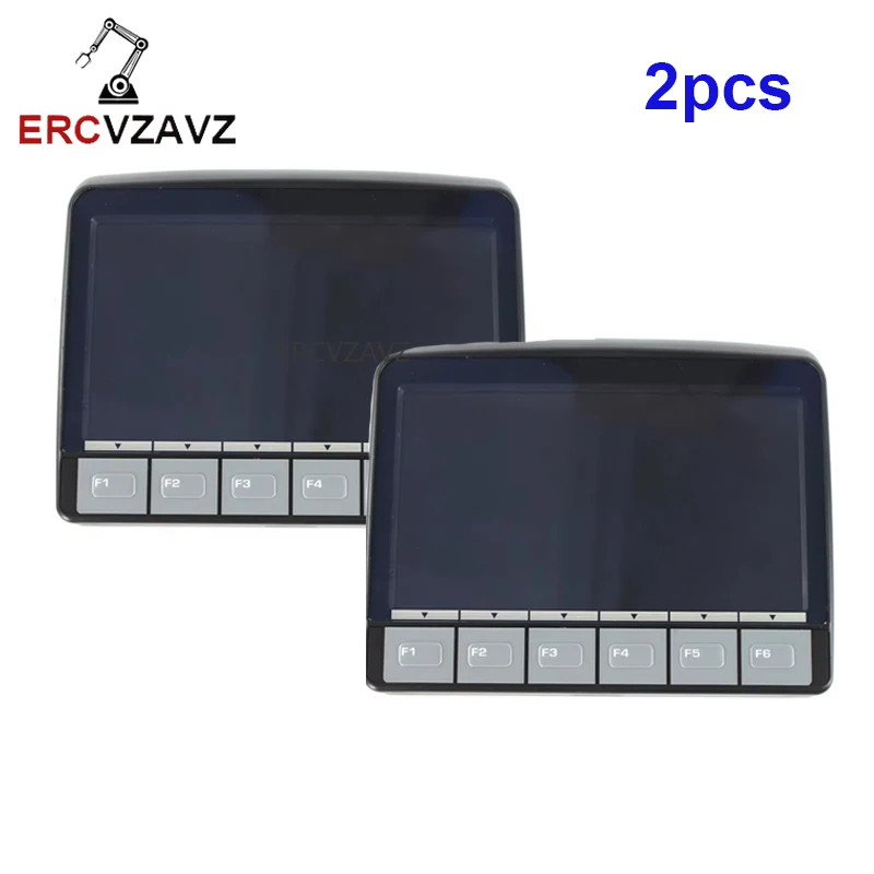 

2PC PC-8 Series Monitor LCD Screen Panel Ass'y for Komatsu Excavator PC200-8 PC200LC-8 PC220-8 PC300-8 PC400-8 PC270-8 PC290LC-8