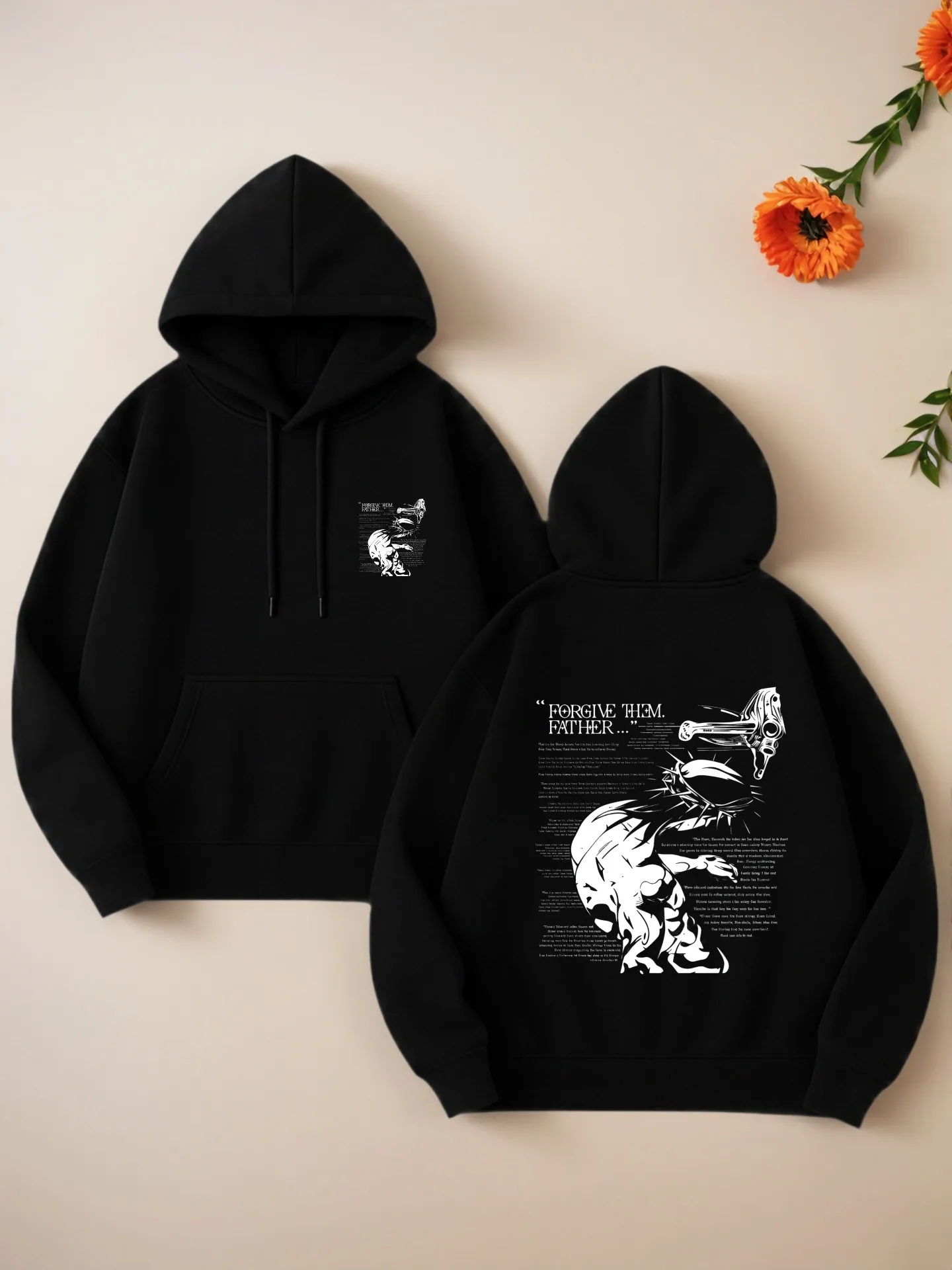 هوديي جرافيك للنساء، طباعة جرافيك عتيقة، نمط جمالي كاجوال، قماش ناعم، ملابس يومية غير رسمية، للشباب #1